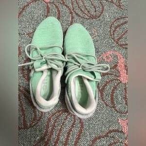 Sorel Light Mint Knit Lace-Up Women's Sneakers